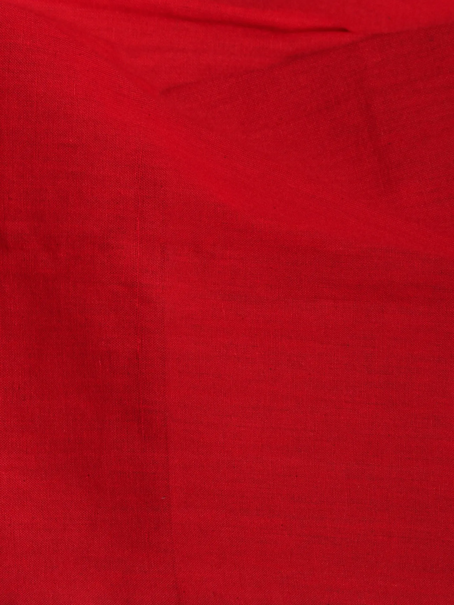 Azure Red White Yellow Ikat Handwoven Cotton Suit Fabric Set of 3 - S1002005