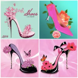 Classy High Heels - Fashion Diamond Painting, Full Round/Square 5D Diamonds, DIY Diamond Kit