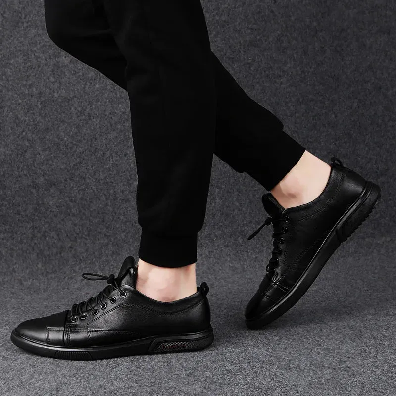 Hnzxzm Man Flat Classic Men Dress Shoes Outdoor Lace up Genuine Leather Wing Tip Carved Italian Formal Oxfords Shoes Size 38-47 N1