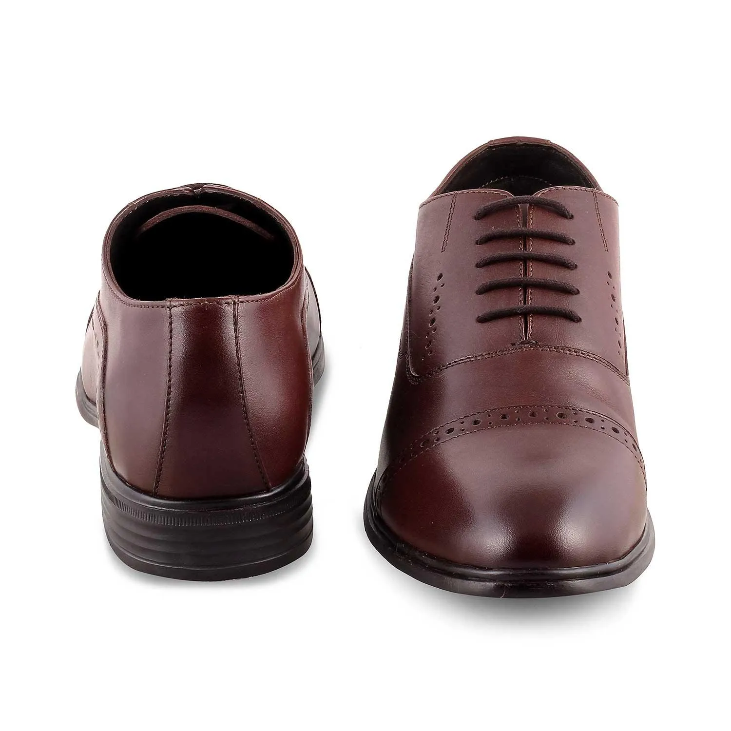 The Aario Brown Men's Lace Ups Tresmode