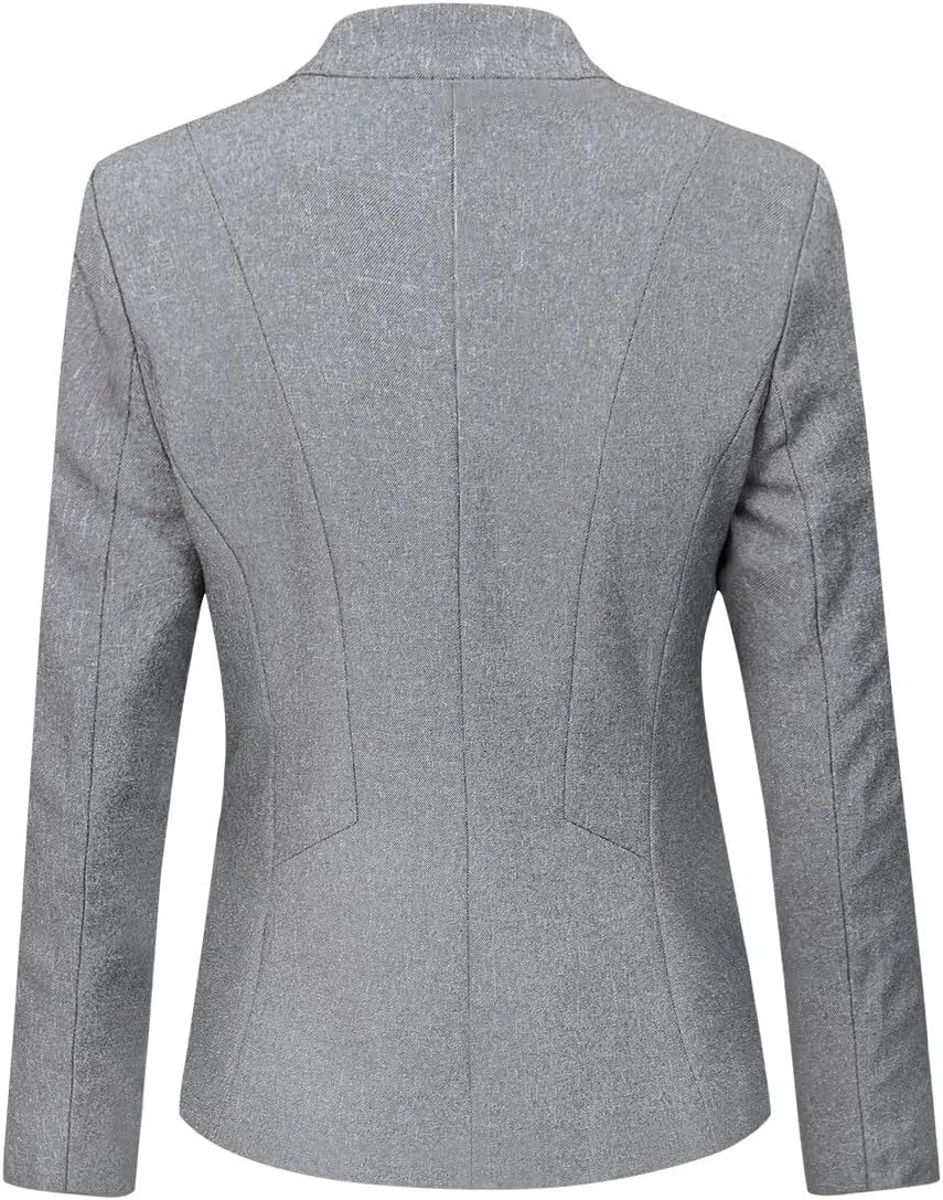 YUNCLOS Women's 2 Piece Business Skirt Suit Set Office Lady Slim Fit Blazer and Skirt