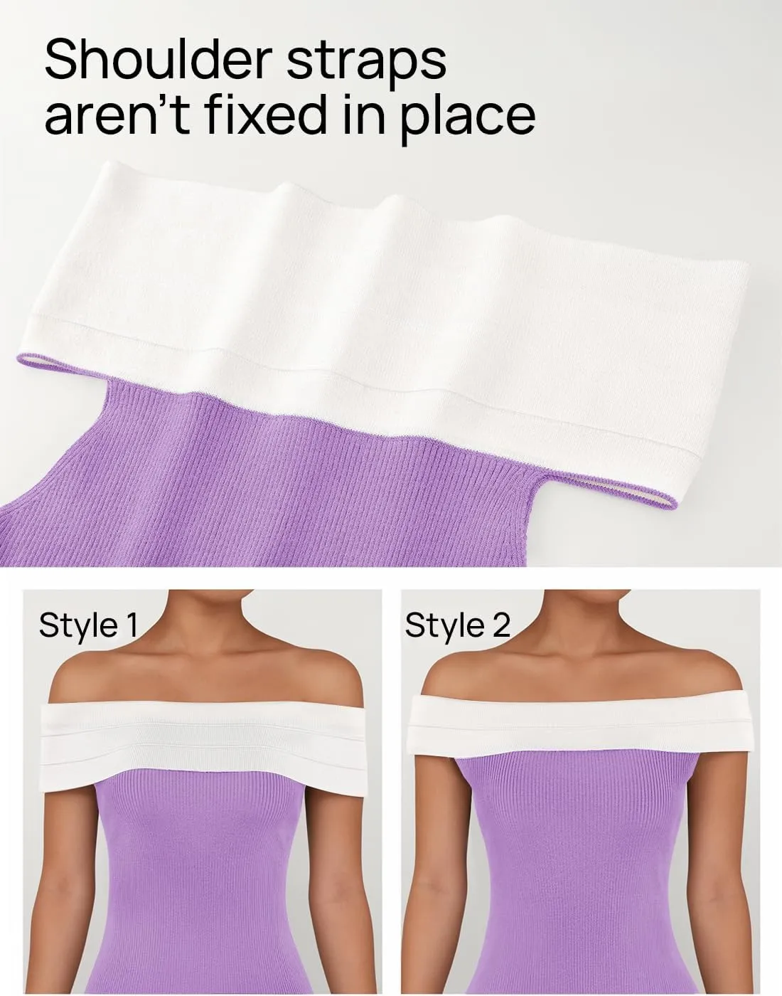 ZESICA Women's 2025 Summer Off The Shoulder Ribbed Knit Sweater Dresses Sleeveless Color Block Party Bodycon Maxi Dress